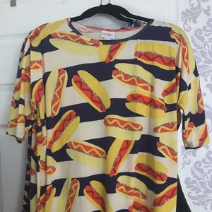 Unicorn hotdog Irma medium!